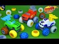 Blaze and the Monster Machines Toys Tune Up Tires Darington Pickle Bouncy Tires Best Toys Ever Video