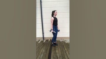 Alternating Supinating Standing Bicep Curl