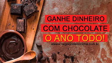Como ganhar dinheiro com chocolate o ano todo?
