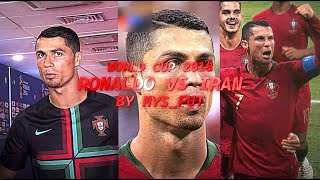 Ronaldo Vs Iran ( World Cup 2018 ) Upscaled Clips For Edits