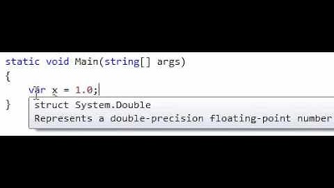 変数（型推論） - C# 最速マスター