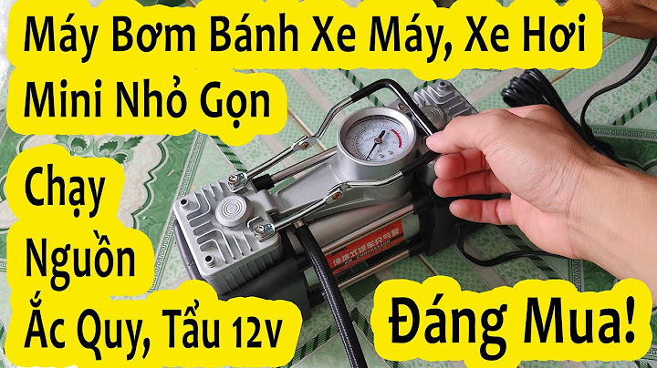 Máy bơm hơi xe máy 220v mini