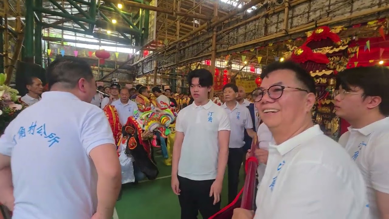 汀角村協天宮寶誕2026麒麟醒獅迎神(3)