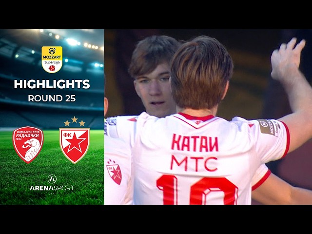Radnički 1923 - Crvena zvezda 0:2 | MOZZART BET SUPERLIGA SRBIJE (25. kolo) | 01. mart 2026.