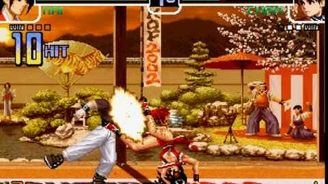 Mai Shiranui combo the king of fighters 2002