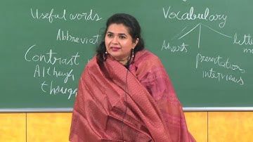 Vocabulary - 1 #CH25SP #swayamprabha