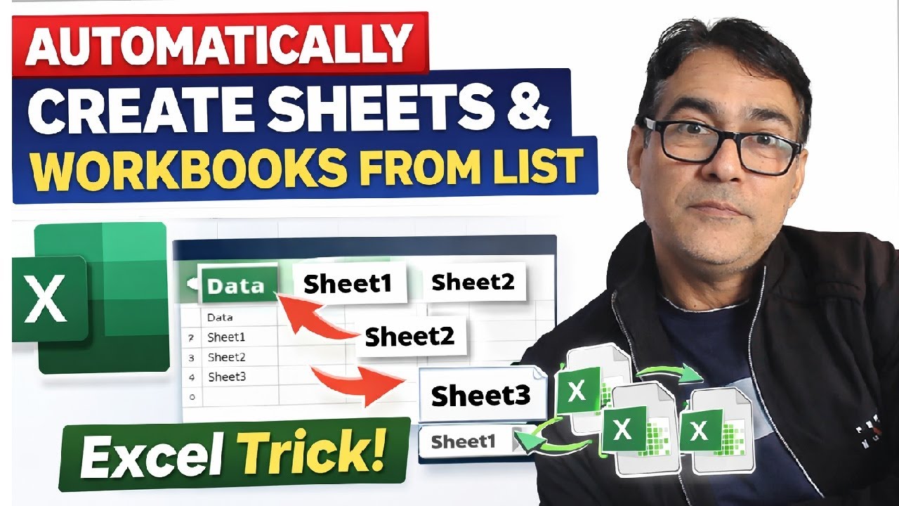 The Easy Way to Create Sheets from a List in Excel & Save Each Excel Sheet as a Separate Excel File