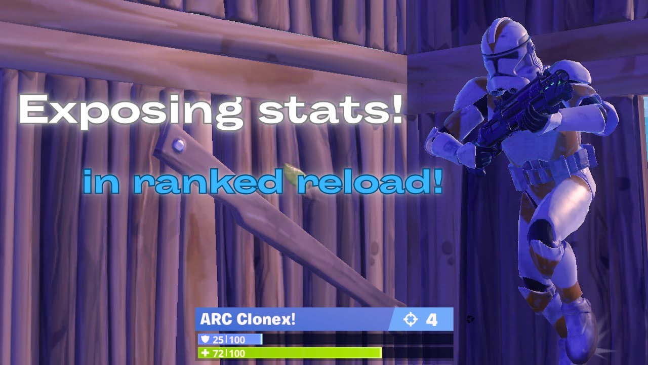 I EXPOSED Players STATS in Ranked Reload!