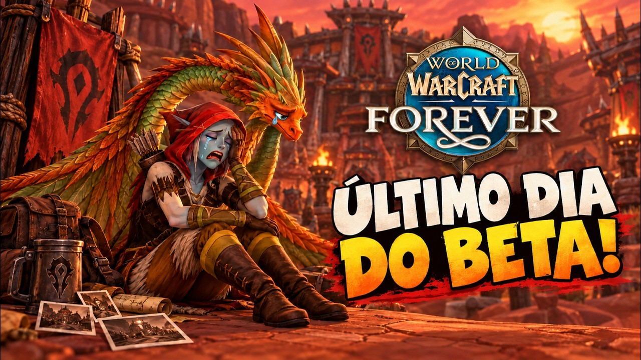 🔴 TERMINA HOJE O BETA! =/