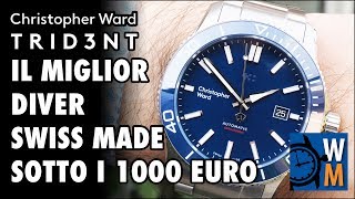 Christopher Ward Trident C60 Mk3, la recensione della terza generazione -  YouTube