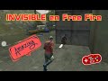 Error de free fire Me vuelve invisible
