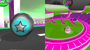 Going Balls Speedrun Challenge Vs Reverse Balls Speedrun Walkthrough Gameplay