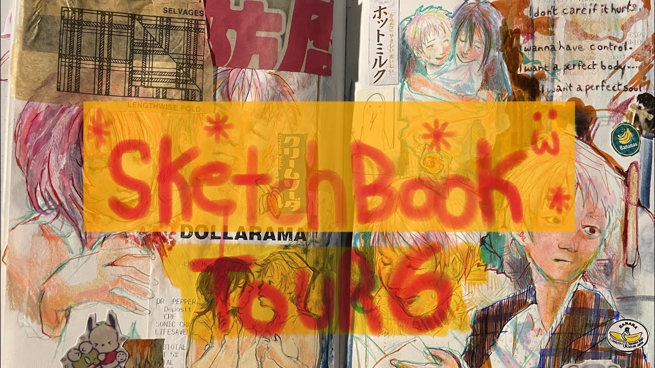 Sketchbook Tour 6!!! (Kinda)
