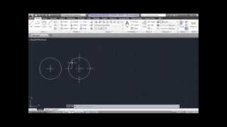 How to draw center marks using AutoCAD