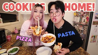 Dinner Time with Chonny & Dalena - Pasta and Pizza