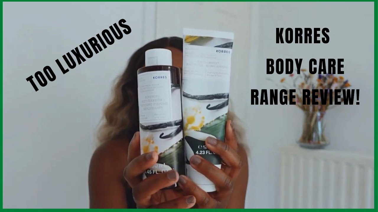 KORRES  BODY BUTTER & BODY CLEANSER | REVIEW 