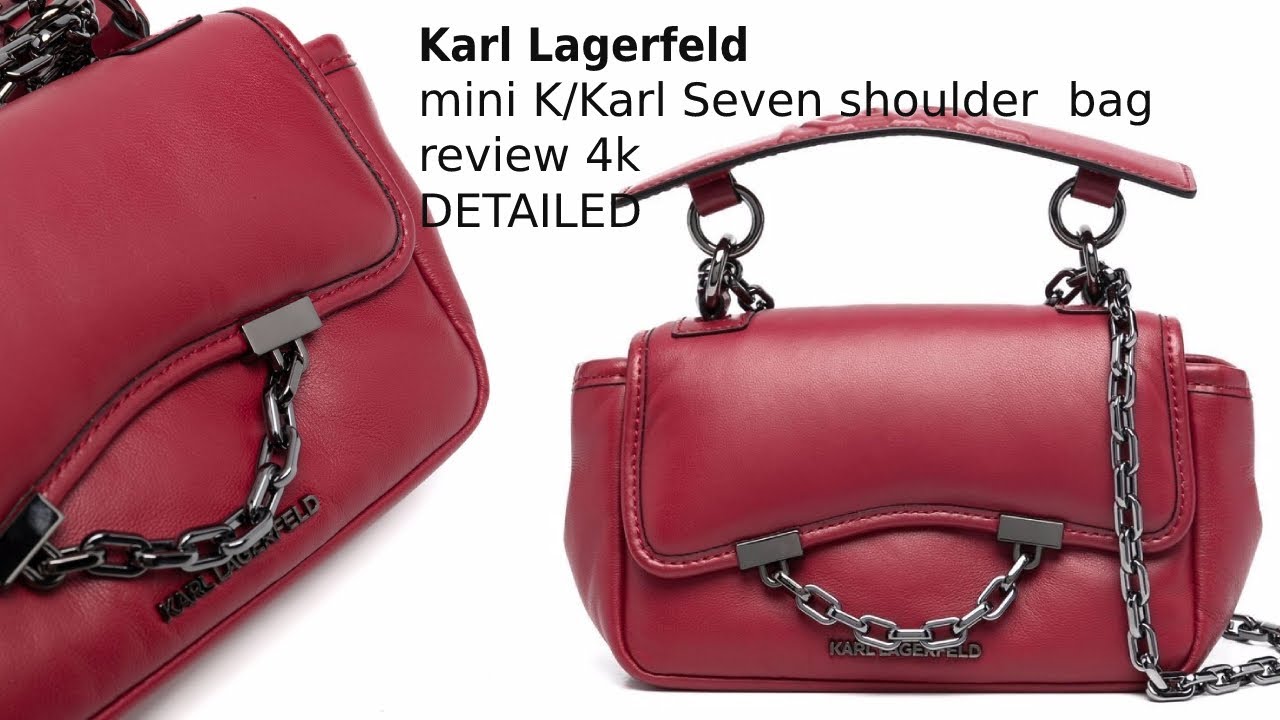 KARL LAGERFELD K/Karl Seven Clutch, Black Women's Handbag