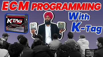 ECM Programming With K-TAG TOOL|Hi-Tech ECM Repair Training in Khanna Punjab🚗 #ecmrepairindia #ktag