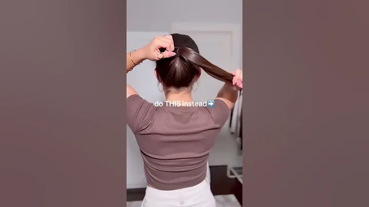 the second hairstyle for summer 🥵 #hair #ponytailhairstyle #clawcliphairstyles #clawclips