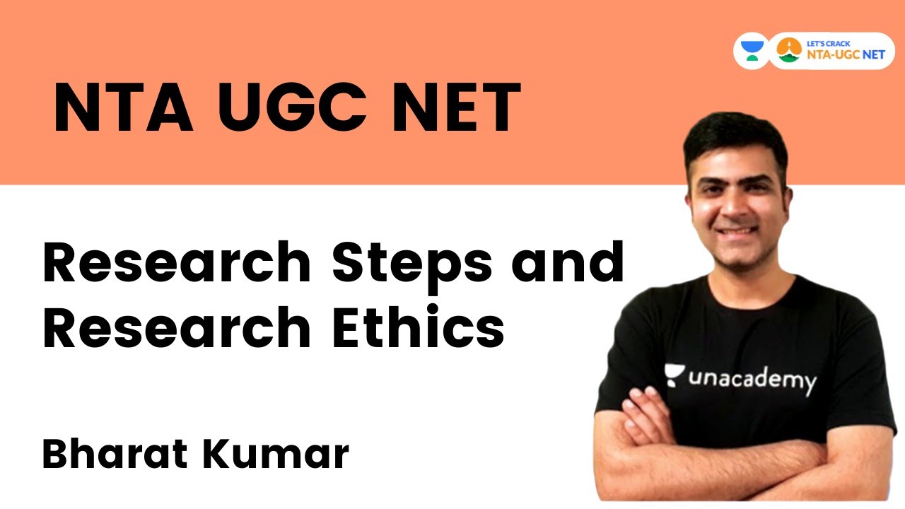 Research Steps and Research Ethics | Bharat Kumar | Let's Crack NTA-UGC NET