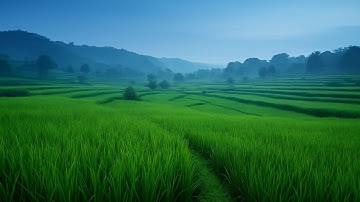 Nature Serenity – 9 Hours of Calming Music with Peaceful Countryside Landscape