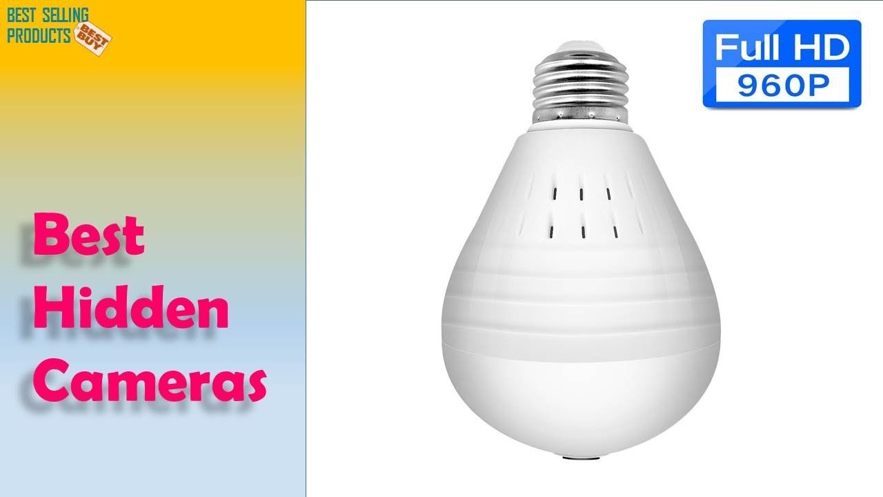 Camera Bulb with Lens Wireless Wifi 5 Best Security Hidden Camera