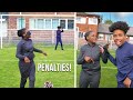 I Challenged My Sister to a 1v1 BLINDFOLDED PENALTY SHOOTOUT!