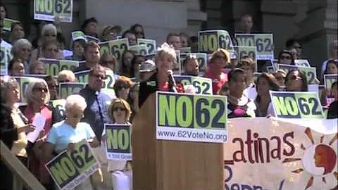 No on 62 Campaign Launch