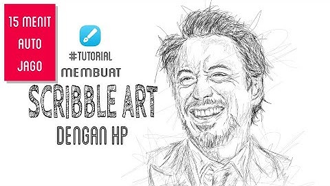 TUTORIAL SCRIBBLE ART DENGAN HP | INFINITE DESIGN