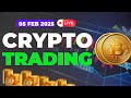 Crypto 05 Feb 2025 Live | The Trading Fellow Live Stream