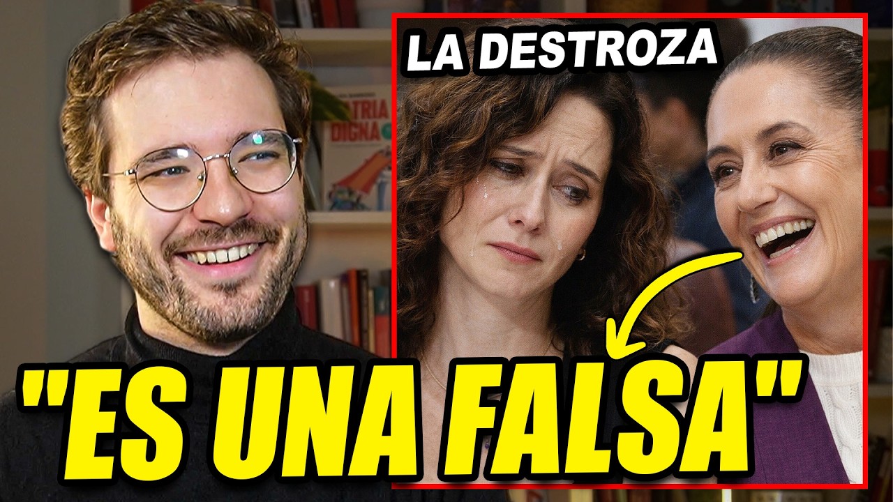 LA PRESIDENTA DE MÉXICO SE RÍE DE ESPAÑOLA CON POCAS LUCES.