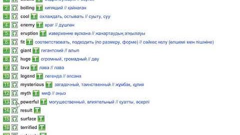 EXCEL 6 for Kaz  M2 CHECK THESE WORDS p 22
