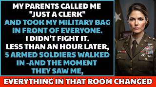 Information My Parents Hid My Military Credentials at My Sister’s Party—Then 5 Armed Soldiers Saluted Me... Update