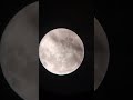 Ethereal Moonrise: Supermoon Behind the Curtain of Clouds 🌕✨