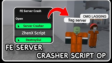 [ FE ] Server Crash Script Hack - ROBLOX SCRIPTS - Server Destroyer Trolling Script *NEW*