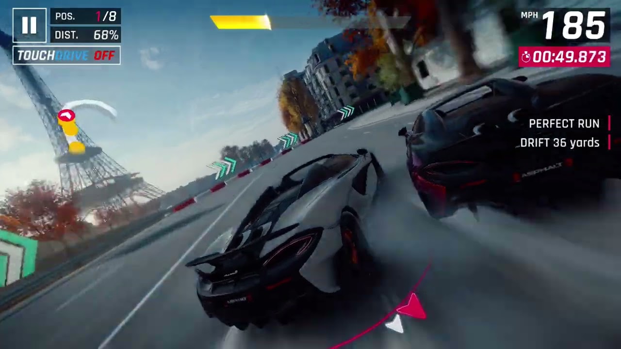 Asphalt 9 - McLaren 600LT Spider: Trial | 01:11.974 - YouTube