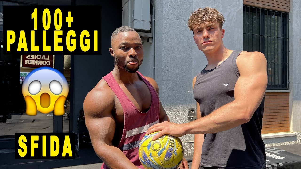 Sfida a CALCIO tra PALESTRATI - Tete Mrcarter & Luca Croci - YouTube