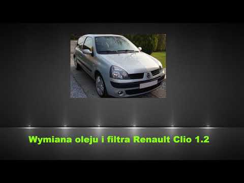 Renault Clio 1.2 wymiana oleju i filtra / oil and filter replacement