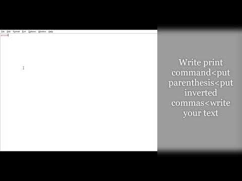 how to use print command in python||make your first program||3.7||