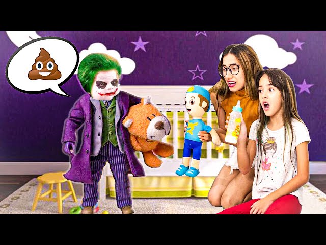 A ARLEQUINA E O CORINGA ADOTARAM A BELINHA E AGORA ELA É FILHA DELES E  MALVADA! 