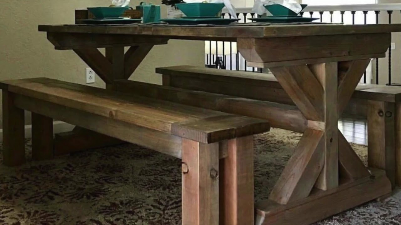 How to get the Perfect Rustic Brown Color for Rustic #Farmhouse Tables ...