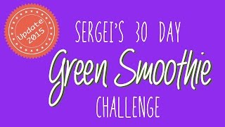 Green Smoothie Challenge Before and After Testimony & Update