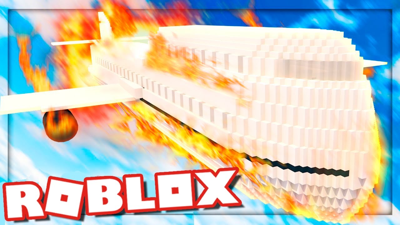 Accidente De Avion En Roblox Youtube - sobrevive al accidente de aviÃ³n roblox