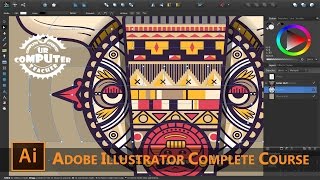 Learn adobe illustrator - Part 6. Working with colors