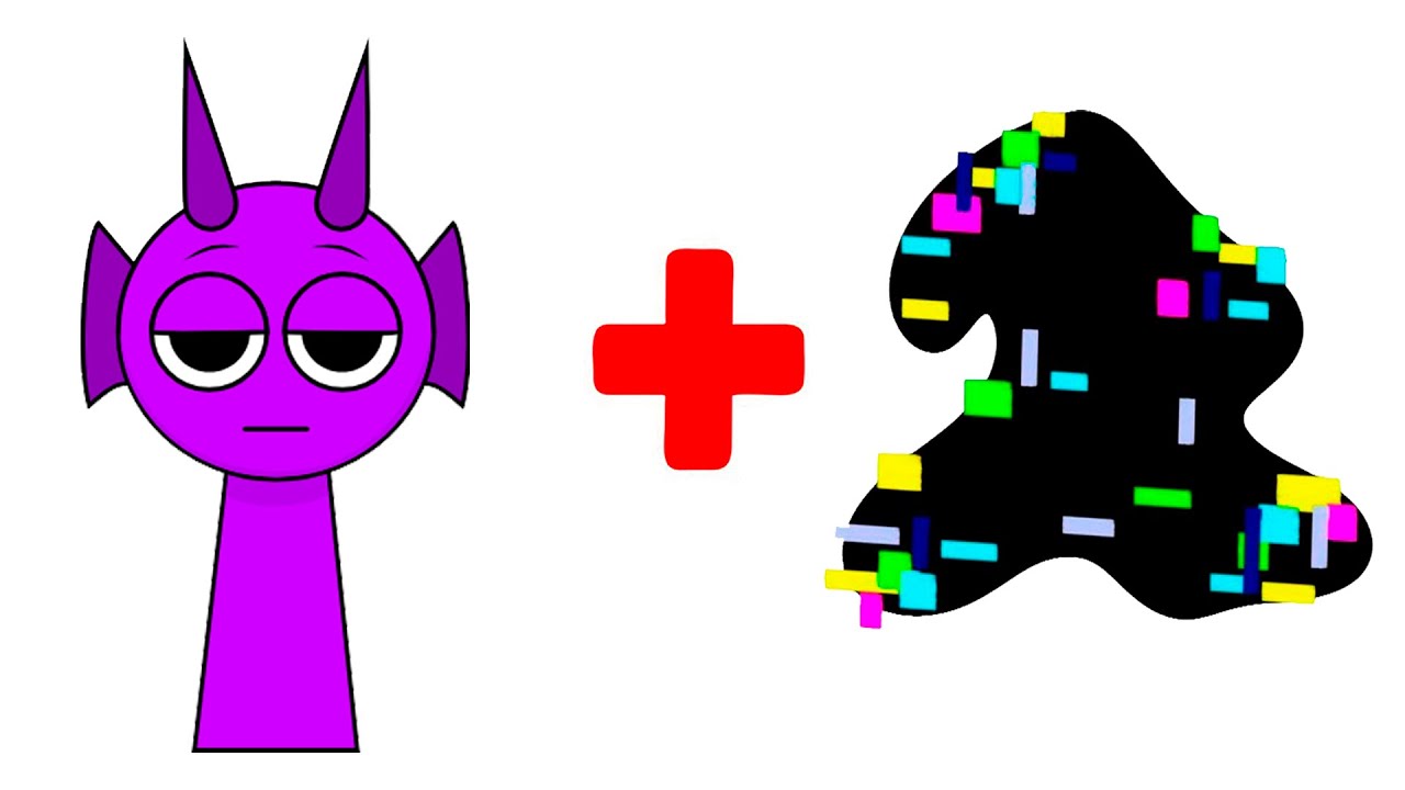 Sprunki Durple + Corrupted = ??? Poppy Playtime 4