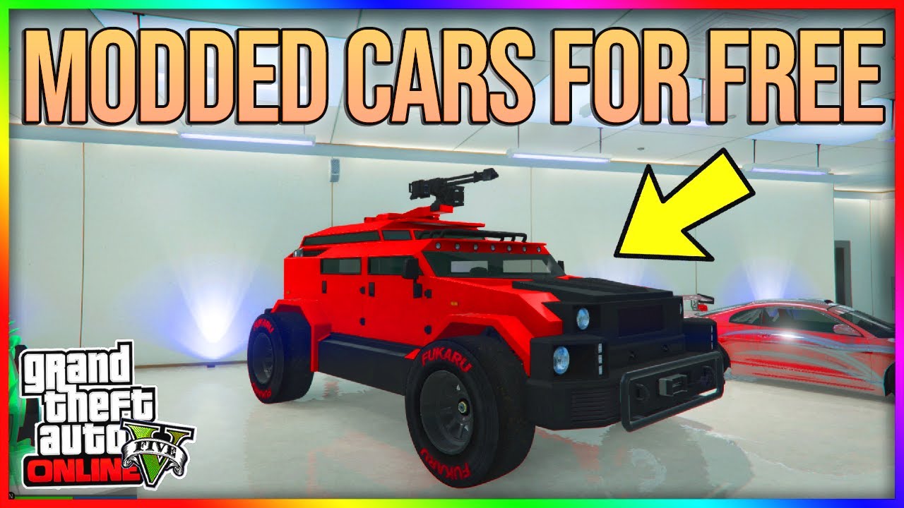 How To Get MODDED CARS For FREE In GTA 5 Online VERY EASY YouTube 