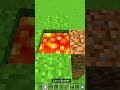 Minecraft lava vs water logic  shorts viral minecraft