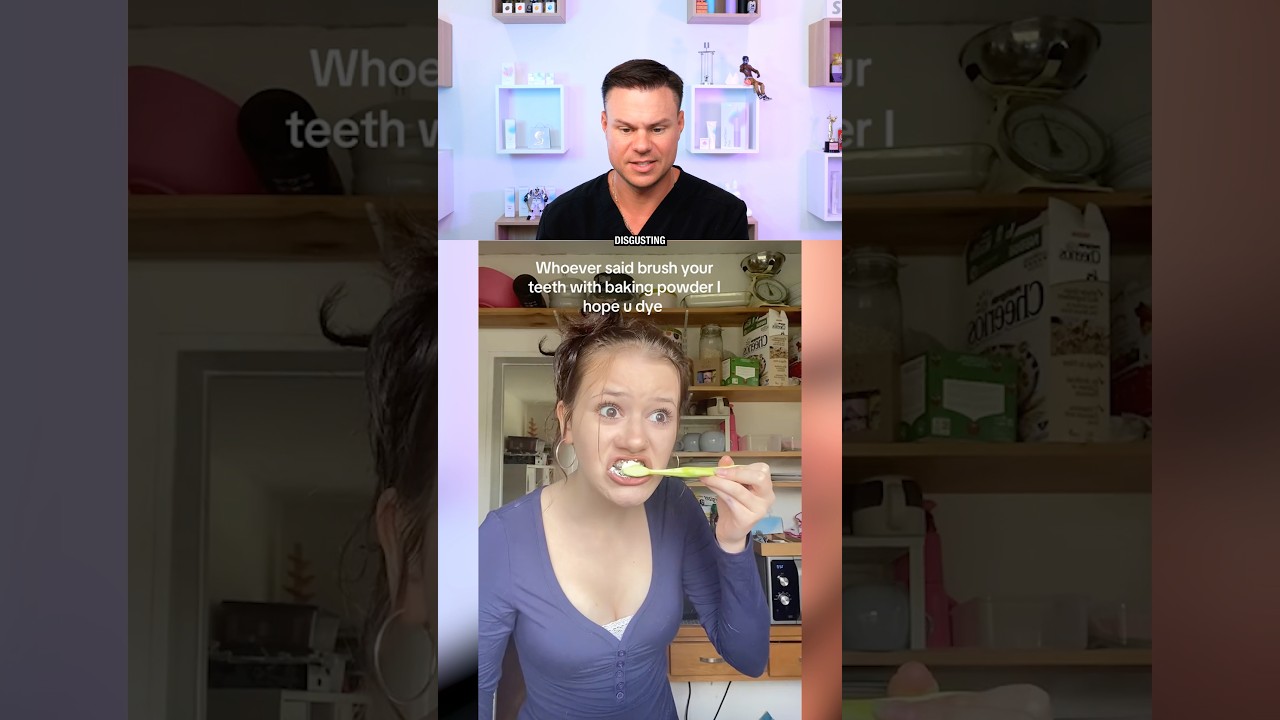 She Brushed Her Teeth With Baking POWDER?! 😮🦷
