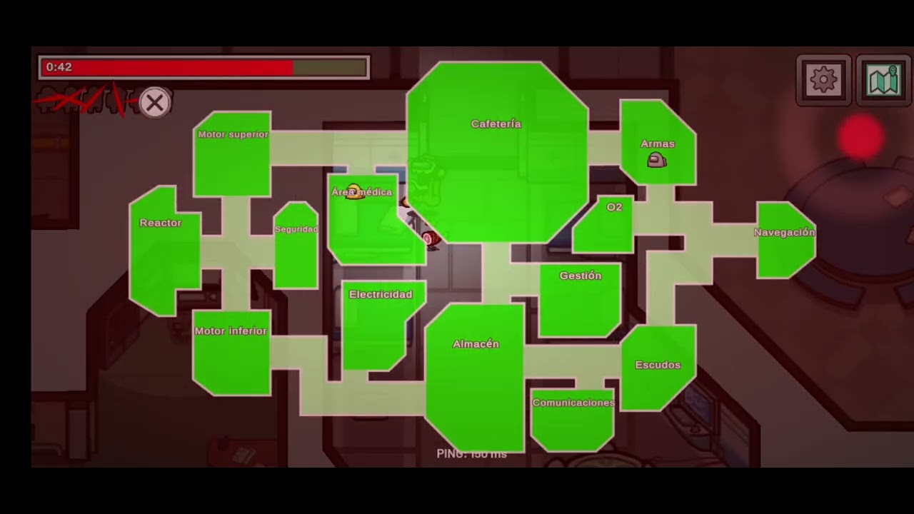 Jugando Among us escondite versión (hide seek)🙀❤ 3 partidas(Among us)