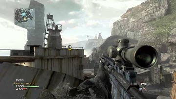 Mw3 No Scope across the map!!